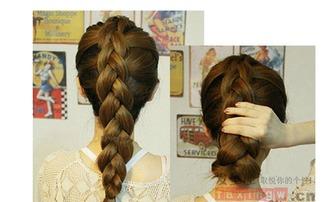 成人简易发型编织视频